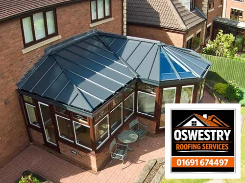Roof being refurbished with membrane battens and natural slate by Oswestry Roofing